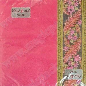 Салфетка 20л 33*33см Хохлома бордо 2сл /20/