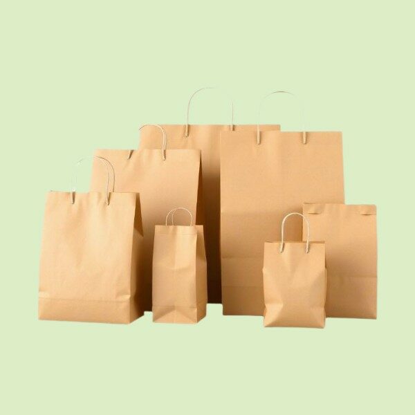 Пакет бумажный крафт